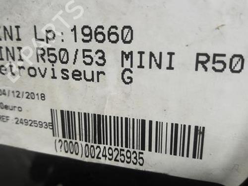 Left mirror MINI MINI (R50, R53) One | BP22000017C26 