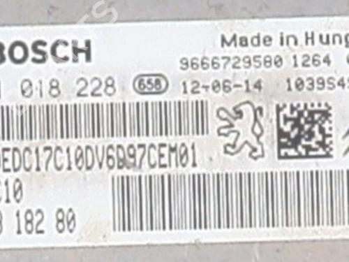 Used Engine control unit (ECU) Engine control unit (ECU) PEUGEOT PARTNER Platform/Chassis [2009-2026] 33681181 33681181