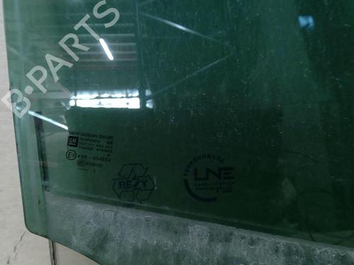 Rear right door window OPEL MERIVA B MPV (S10) 1.4 (75) | BP28283565C21 