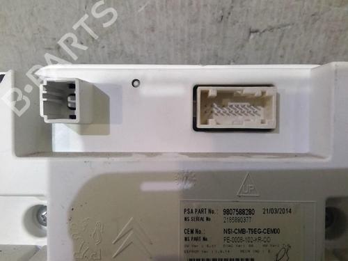 Instrument cluster PEUGEOT 308 II (LB_, LP_, LW_, LH_, L3_) 1.6 HDi | BP20359683C47 