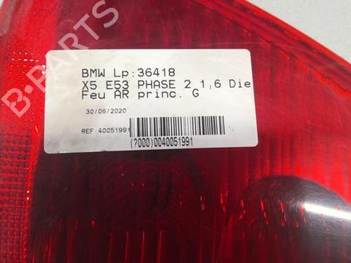 Used Left taillight BMW X5 (E53) 3.0 d (211 hp) 22002053