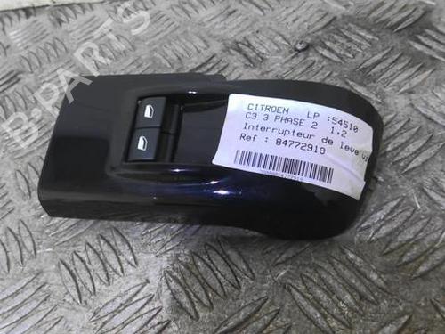 Used Left front window switch CITROËN C3 / C3 ORIGIN III (SX) 1.2 PureTech 82 (83 hp) 20360981