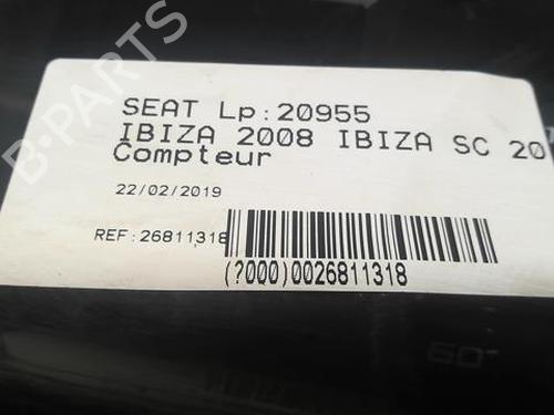 Instrument cluster SEAT IBIZA IV (6J5, 6P1) 1.6 TDI | BP21810084C47 