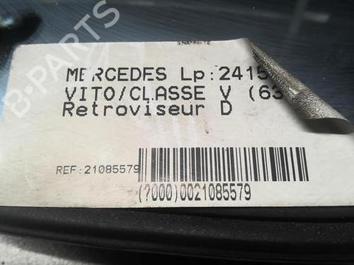 Used Right mirror MERCEDES-BENZ VITO Van (W638) 112 CDI 2.2 (638.094) (122 hp) 21999495