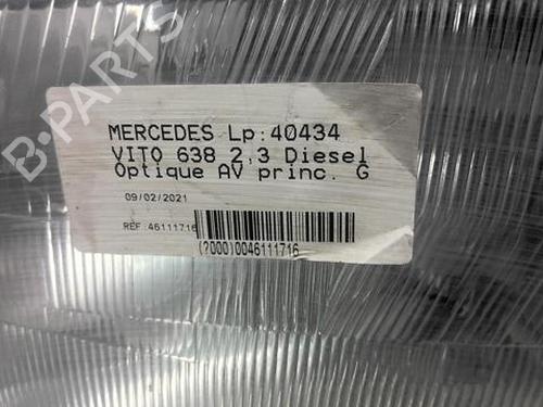 Used Left headlight Left headlight MERCEDES-BENZ VITO Van (W638) 110 D 2.3 (638.074, 638.078) (98 hp) 22002723 22002723