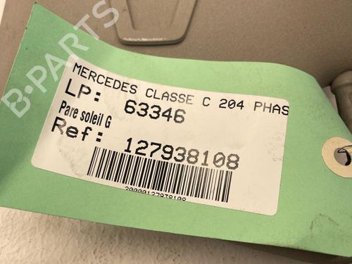 Left sun visor MERCEDES-BENZ C-CLASS (W204) C 200 CDI (204.007, 204.006) | BP36761277I1 - Image 4
