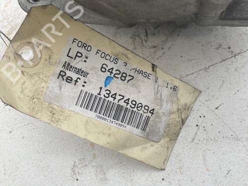 Used Alternator Alternator FORD FOCUS III 1.6 TDCi ECOnetic (105 hp) 40289720 40289720