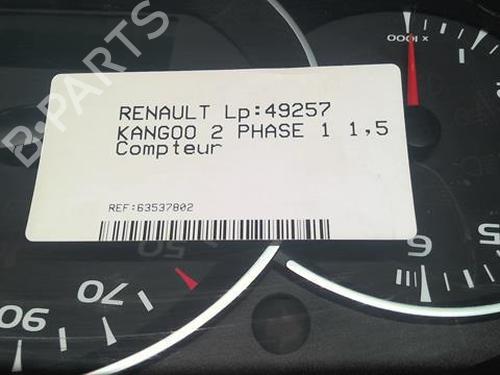 Instrument cluster RENAULT KANGOO / GRAND KANGOO II (KW0/1_) 1.5 dCi 85 (KW0K, KW0L, KW0B) | BP20362127C47