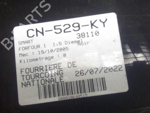 Left taillight SMART FORFOUR (454) 1.5 CDI (454.001) | BP20364209C34 