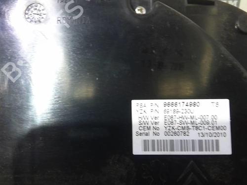 Used Instrument cluster PEUGEOT 3008 I MPV (0U_) 1.6 HDi (112 hp) 20370166