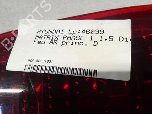 Right taillight HYUNDAI MATRIX (FC) 1.5 CRDi VGT | BP22004277C35 