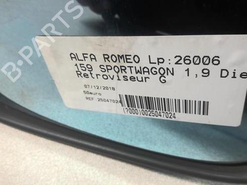 Left mirror ALFA ROMEO 159 Sportwagon (939_) 1.9 JTDM 8V (939BXE1B) | BP22000031C26 