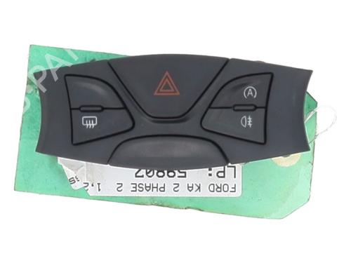 Warnblinkschalter für FORD KA (RU8) 1.2 (69 hp) 28080087