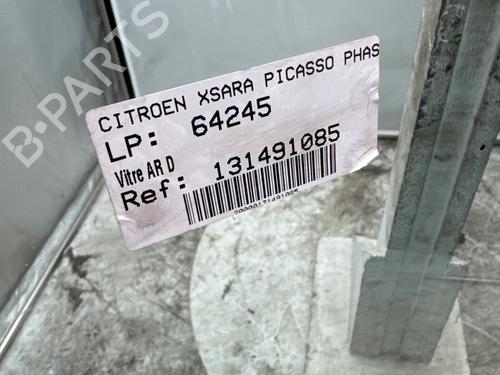 Used Rear right door window Rear right door window 38602925 38602925