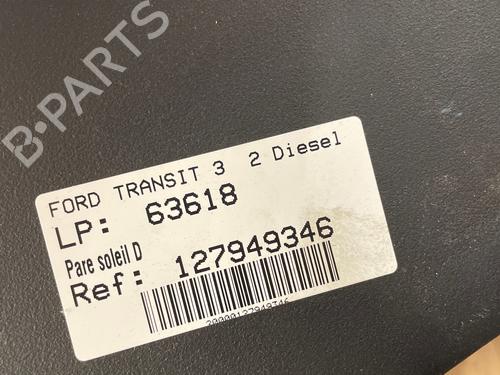 Right sun visor FORD TRANSIT Van (FA_ _) 2.0 DI (FAE_, FAF_, FAG_) | BP36761294I2 - Image 2