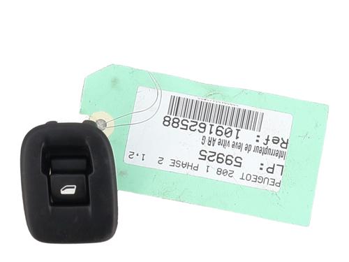 Used Left rear window switch PEUGEOT 208 I (CA_, CC_) 1.2 THP 110 (110 hp) 27602020