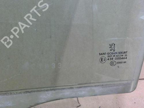 Front left door window PEUGEOT 206+ (2L_, 2M_) 1.4 HDi eco 70 | BP27338566C18 