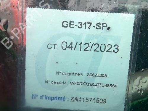 Tailgate FORD FIESTA V (JH_, JD_) 1.6 TDCi | BP20361601C6 