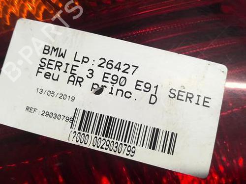 Used Right taillight BMW 3 (E90) 318 d (122 hp) 22000670