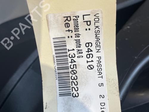 Used Rear left panel Rear left panel VW PASSAT B6 (3C2) 2.0 TDI 16V (140 hp) 40093534 40093534