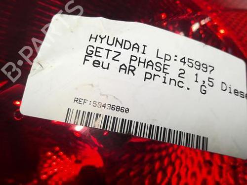 Left taillight HYUNDAI GETZ (TB) 1.5 CRDi | BP22004984C34 