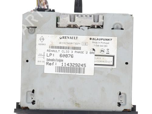 Radio RENAULT CLIO III Grandtour (KR0/1_) 1.5 dCi (KR0G) | BP29896774E6