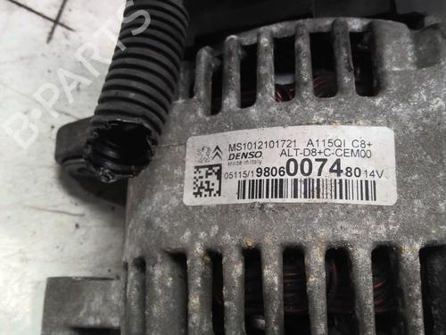Alternator PEUGEOT 208 I (CA_, CC_) 1.2 VTI 82 | BP20354820M7