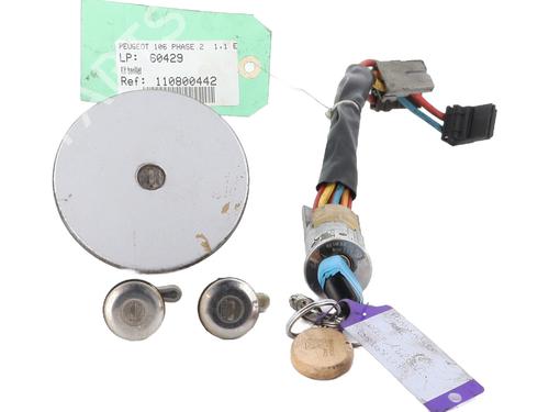 Used Ignition barrel PEUGEOT 106 II (1A_, 1C_) 1.1 i (60 hp) 28304827