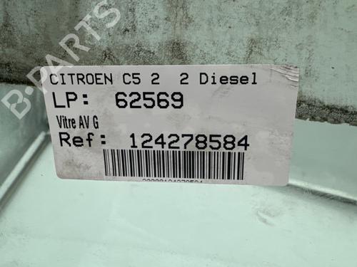 Used Front left door window Front left door window CITROËN C5 III (RD_) 2.0 HDi 140 (RDRHF8, RDRHFA, RDRHA8, RDRHAJ) (140 hp) 34172815 34172815