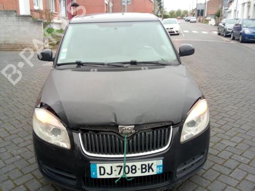 Rear right door window SKODA FABIA II (542) 1.4 TDI | BP20365985C21 