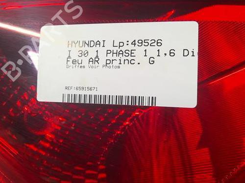Left taillight HYUNDAI i30 (FD) 1.6 CRDi | BP20367376C34 