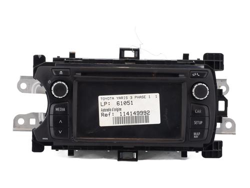 Used Radio TOYOTA YARIS (_P13_) 1.0 (KSP130_, KSP130) (69 hp) 29896588