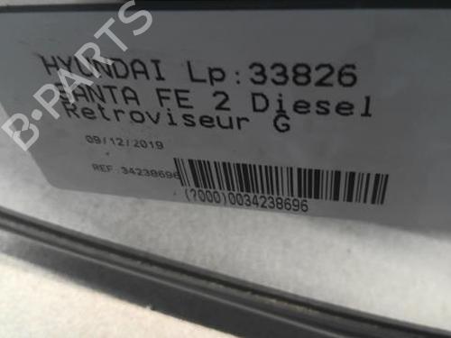 Left mirror HYUNDAI SANTA FÉ I (SM) 2.0 CRDi 4x4 | BP22001510C26 