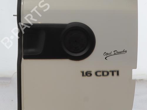 Right tailgate OPEL COMBO Box Body/MPV (X12) 1.6 CDTI (B05) | BP29493199C77 