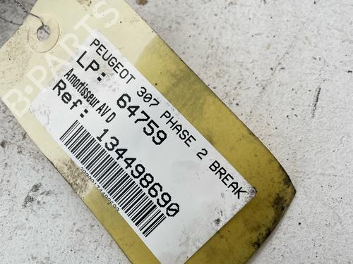 Used Right front shock absorber Right front shock absorber PEUGEOT 307 Break (3E) 1.6 HDi (90 hp) 40239894 40239894