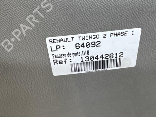 Venstre frontpanel RENAULT TWINGO II (CN0_) 1.2 16V (CN0K, CN0V, CN0A) | BP38032873C58 - Image 2