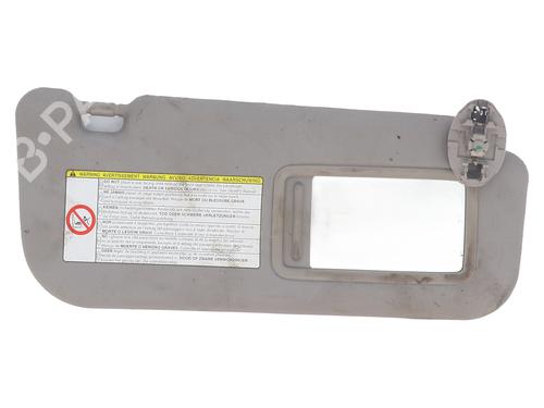 Used Right sun visor Right sun visor TOYOTA YARIS (_P9_) 1.4 D-4D (NLP90_, NLP90R) (90 hp) 31288028 31288028