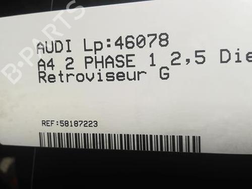 Left mirror AUDI A4 B6 (8E2) 2.5 TDI | BP22004679C26 