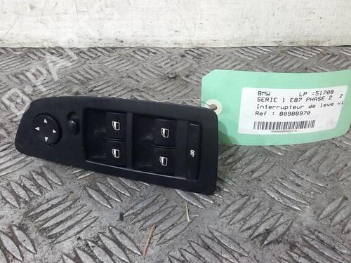 Used Left front window switch BMW 1 (E87) 118 d (136 hp) 21082394