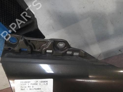 Right front fenders PEUGEOT 3008 I MPV (0U_) 1.6 HDi | BP20365482C42 