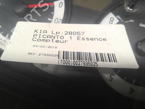 Used Instrument cluster KIA PICANTO I (SA) 1.0 (63 hp) 21810086
