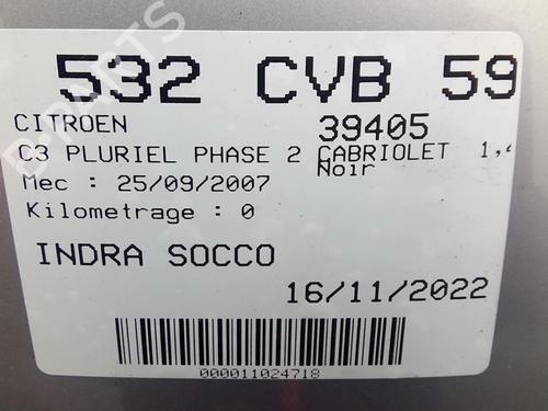 Ignition barrel CITROËN C3 Pluriel (HB_) 1.4 HDi | BP20369732M48 