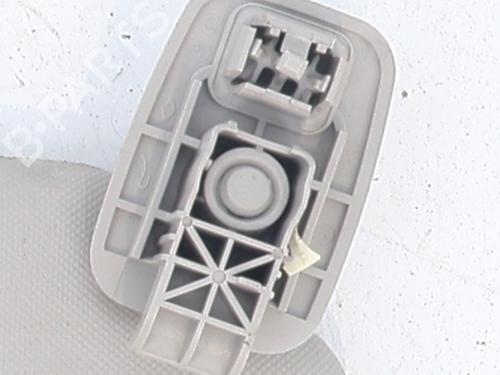 Left sun visor RENAULT CLIO IV (BH_) 0.9 TCe 90 (BHNF, BHMA, BHMH, BHJK, BHJR) | BP36314405I1 - Image 3
