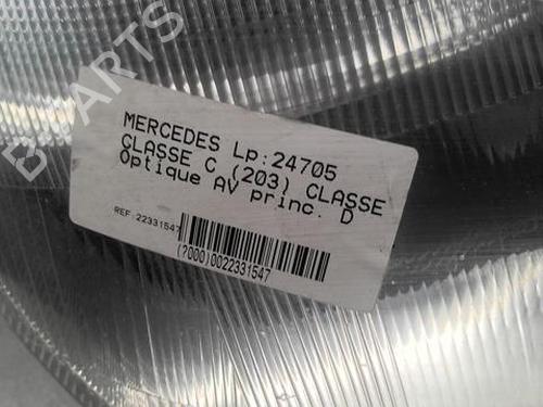 Right headlight MERCEDES-BENZ C-CLASS (W203) C 220 CDI (203.006) | BP21999593C29 