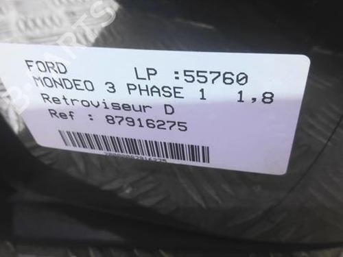 Right mirror FORD MONDEO IV (BA7) 1.8 TDCi | BP20359178C27