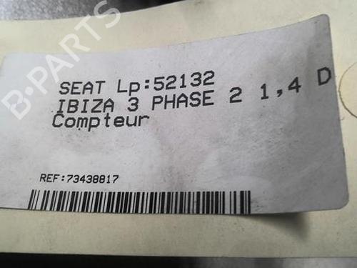 Used Instrument cluster SEAT IBIZA III (6L1) 1.4 TDI (80 hp) 21810231