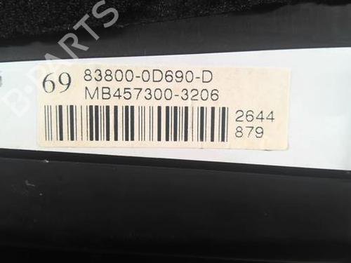 Instrument cluster TOYOTA YARIS (_P9_) 1.4 D-4D (NLP90_, NLP90R) | BP20351756C47 