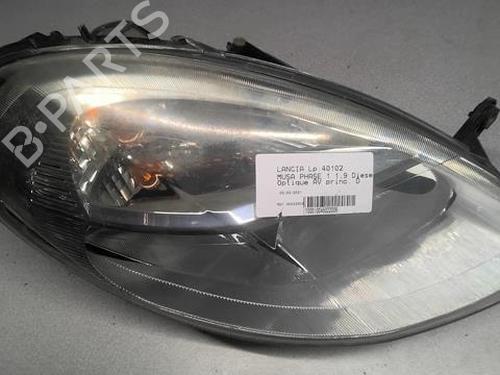 Right headlight LANCIA MUSA (350_) 1.9 D Multijet (350.AXC1A) | BP22002697C29 
