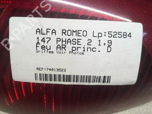 Used Right taillight ALFA ROMEO 147 (937_) 1.9 JTD (937.AXD1A, 937.BXD1A, 937.AXV1A, 937.BXB1A,... (115 hp) 20355155