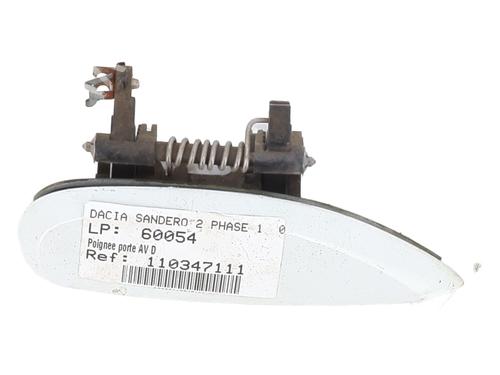 Used Front right exterior door handle DACIA SANDERO II TCe 90 (B8M1, B8MA, B8AC) (90 hp) 28354655